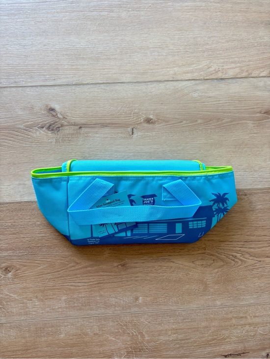 Trader Joe'S Other - Trader Joe’s mini insulated tote, blue & green. NWT